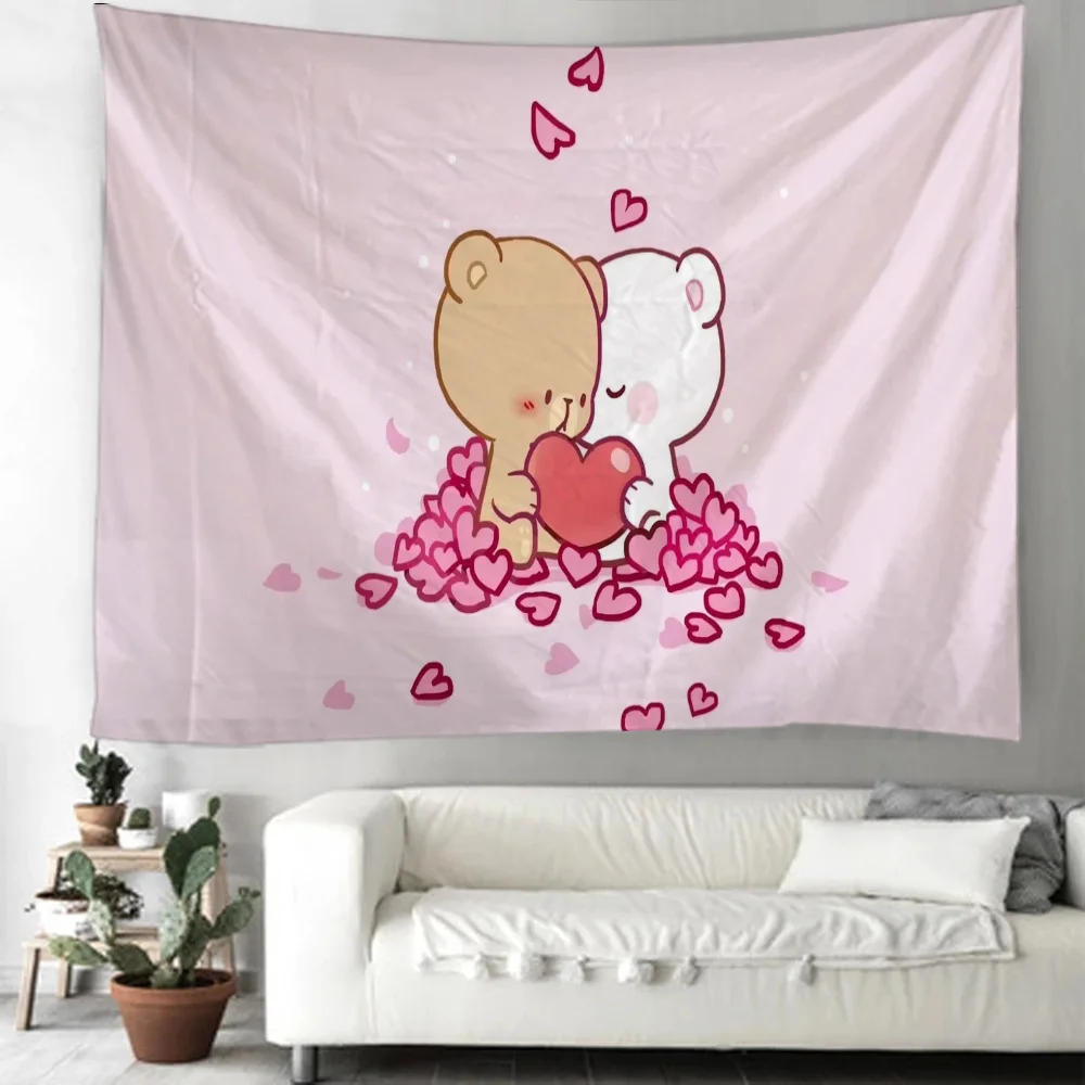 Milk Mocha Bear Tapestry