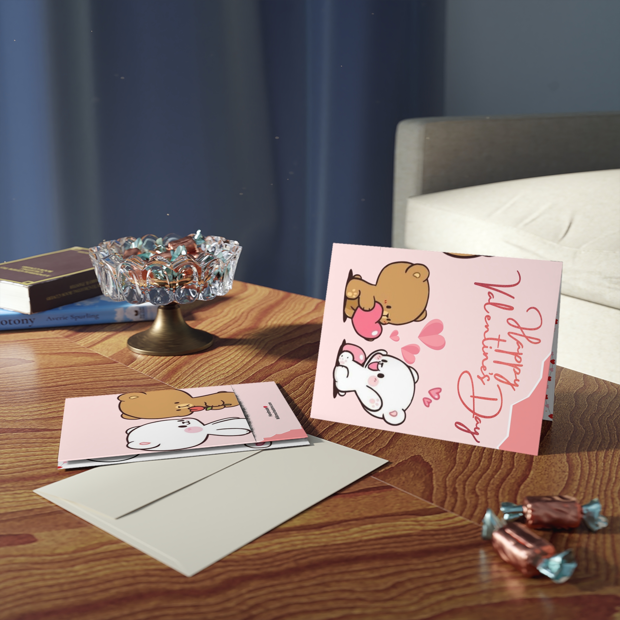 Milk Mocha Valentine’s Day card
