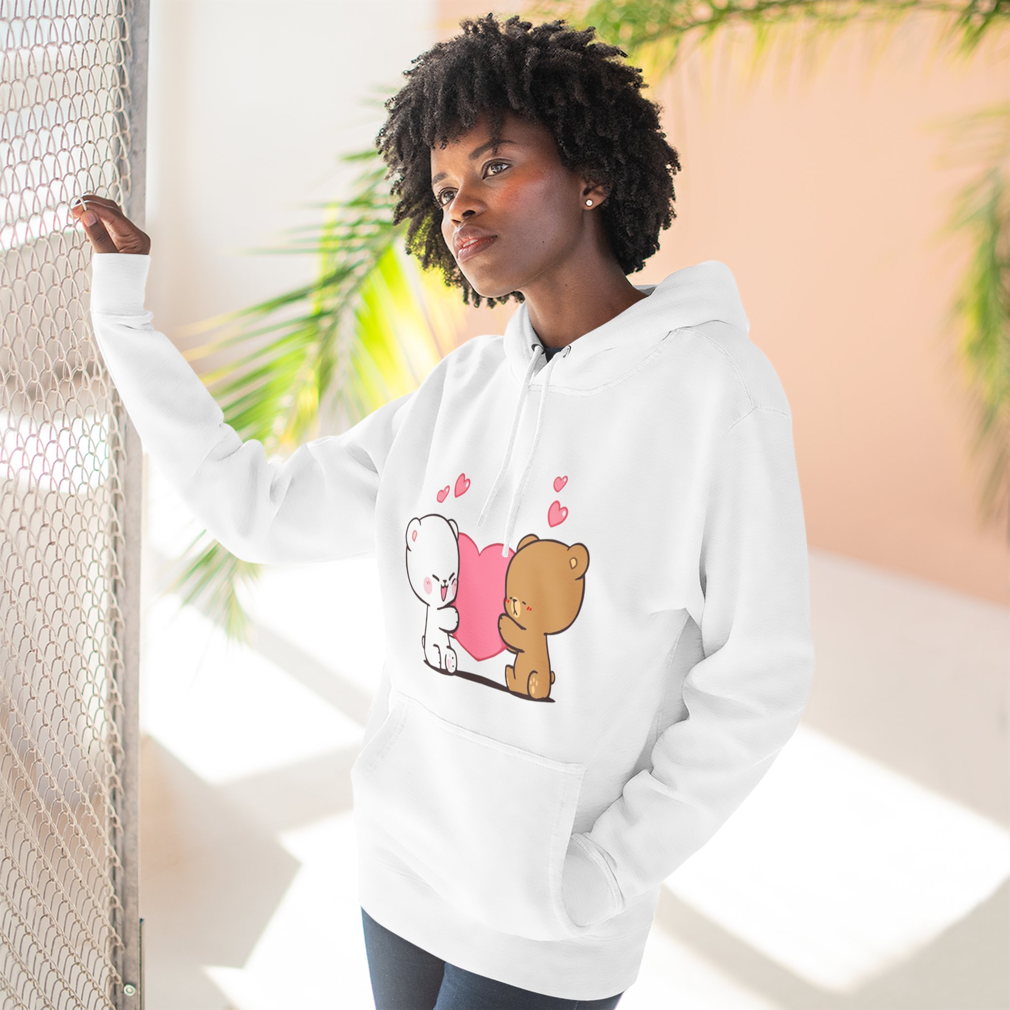Milk Mocha kawaii hoodie