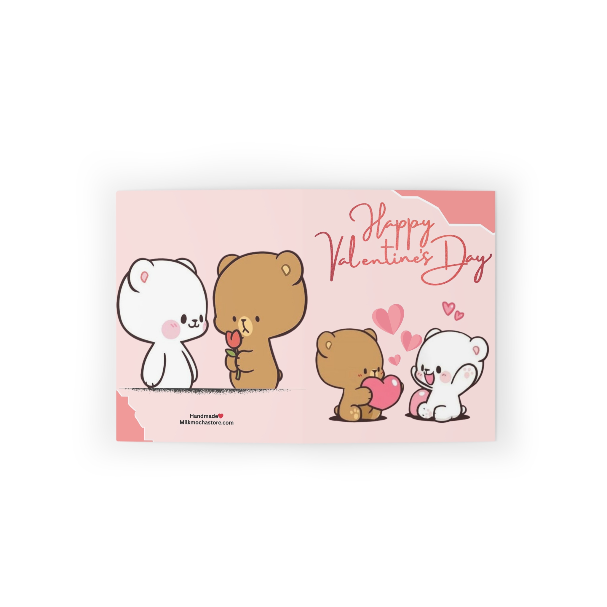Milk Mocha Valentine’s Day card